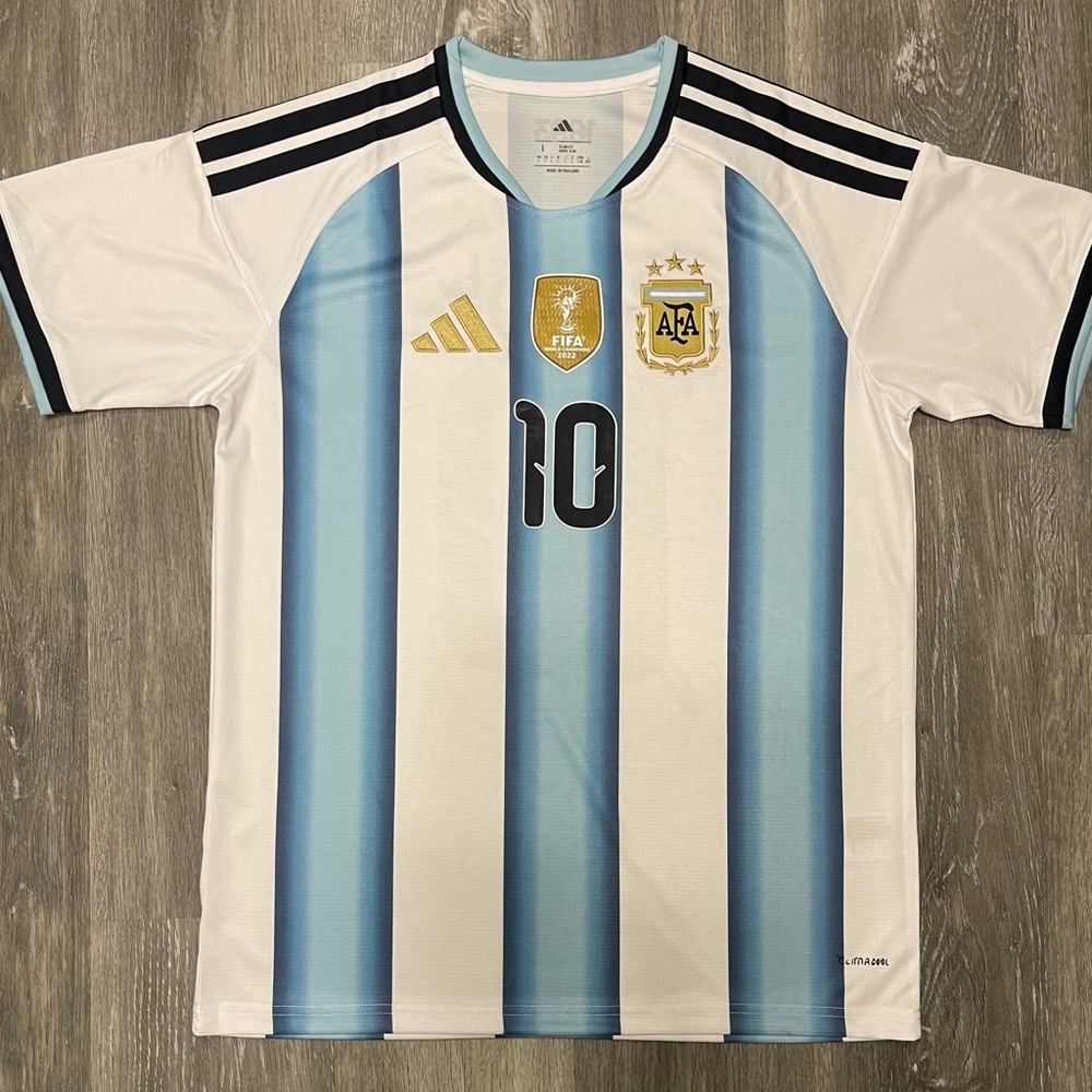 Messi Argentina 2026 World Cup Home Jersey Adidas #10